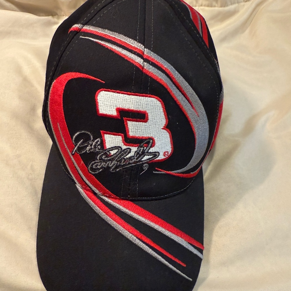 Dale Earnhardt Cap,The Intimidator, NASCAR, Velcro closure